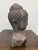 Indonesian Hand Carved Lava Stone Buddha Bust For Sale - Image 11 of 12