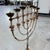 Neoclassical 18th Century Iron Menorah/Candle Holder For Sale - Image 3 of 5
