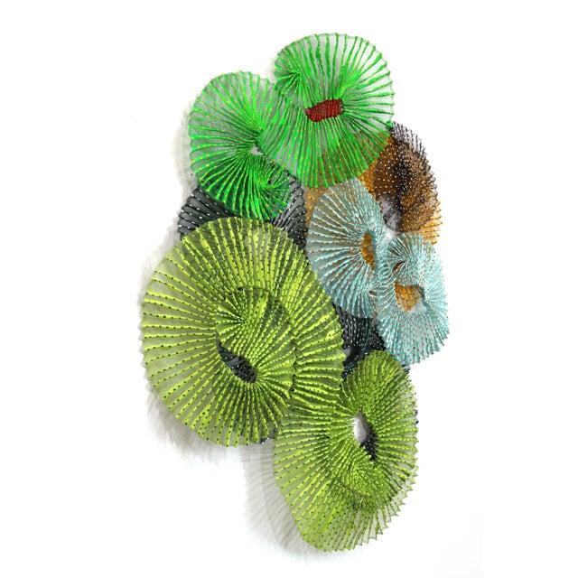 Contemporary Combahee 3 Sisters - Original Large Three-Dimensional Abstract Metal Wall Sculpture For Sale - Image 3 of 9