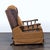 1990s Vintage Mid-Century Platform Rocker Recliner With Wood Spindle Arms For Sale - Image 5 of 9