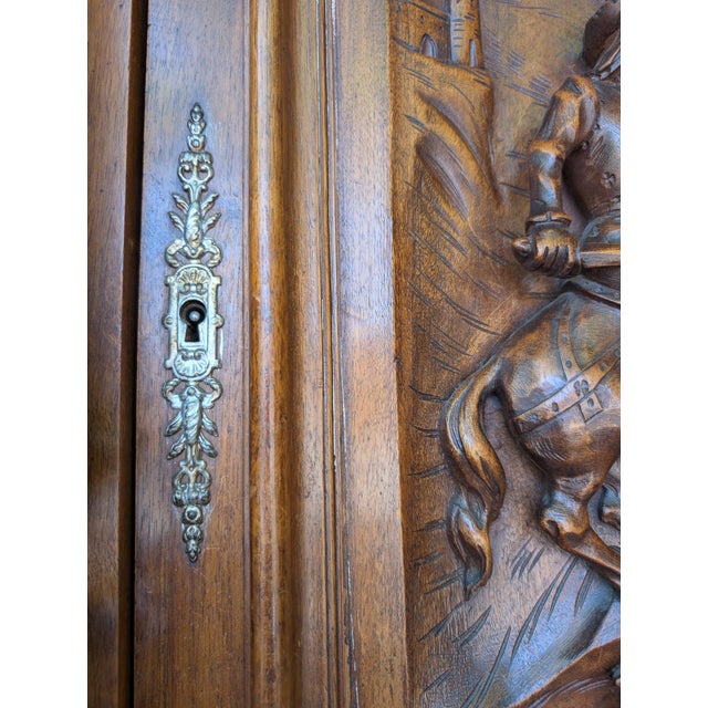 Antique French Renaissance Revival Huntsman Buffet or Server For Sale - Image 12 of 12