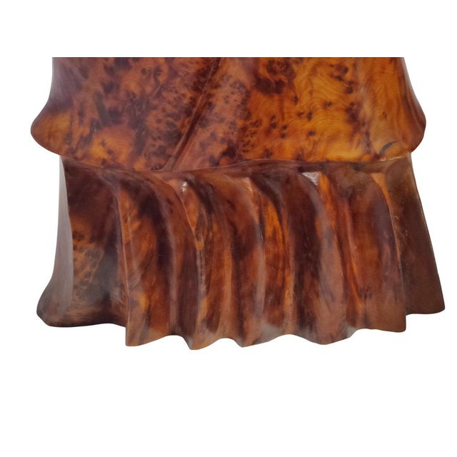 Figurative Sculpture of Woman with Niqab in Wood, 1960s For Sale - Image 12 of 14