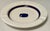 Pop Art Blue, and Gold Striped Supradura Commemorative Whale Catchall Dish For Sale - Image 3 of 6