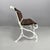 Italian Art Deco Wooden and White Cast Iron Bench, 1930s For Sale - Image 3 of 18