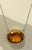 2020s Natural 48 Carat Oval Citrine & Diamond Pendant 14 Karat White Gold Necklace For Sale - Image 5 of 8