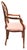 English Vintage Spider Back Regency / Hepplewhite Style Chair For Sale - Image 3 of 7