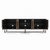 Chelsea Leather Buffet Custom Design/Custom Size. 6 doors, 3 compartments with 1" facing. This substantial credenza...