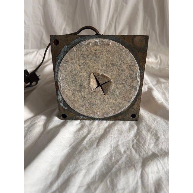 1970s Vintage Alsy Neoclassical Style Brass Figure Lamp For Sale - Image 5 of 7