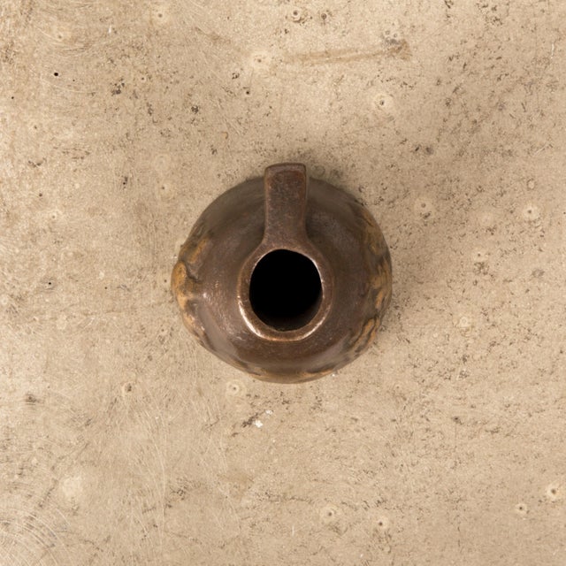 Bronze Relief Vase by Horst Dalbeck, 1960s For Sale - Image 9 of 11