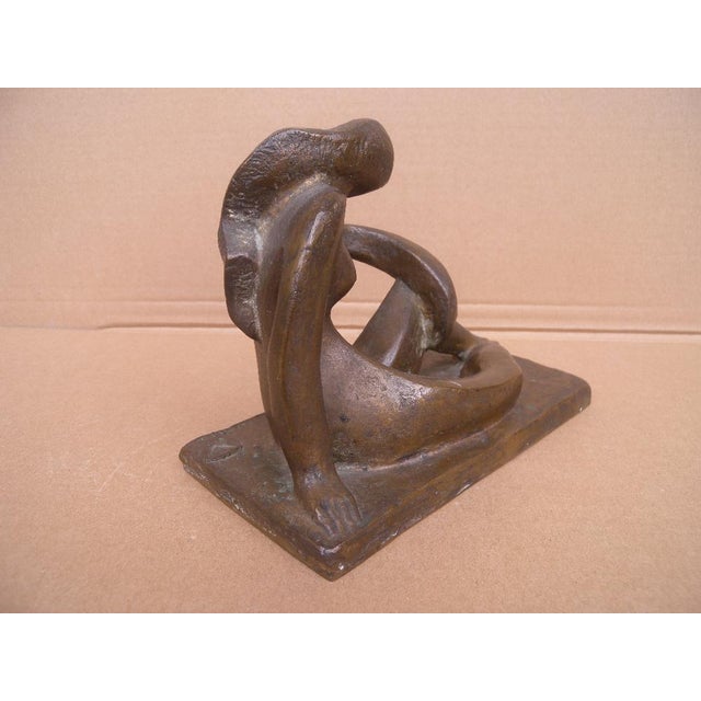 1930s Joel & Jan Martel, Art Deco Bronze Figure Sculpture, 1930s, Bronze For Sale - Image 5 of 18