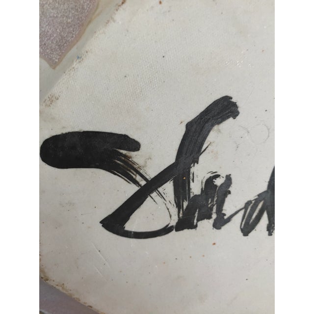 Ceramic 1980s John Shedd Studio Pottery Platter, Signed For Sale - Image 7 of 10