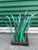 Vintage Folk Art Copper Grasshopper in Blades of Copper Grass For Sale - Image 12 of 16