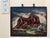 Brick Red Henry Emil Salloch Original Pastel on Paper Pecos Mission, 1959 For Sale - Image 8 of 8