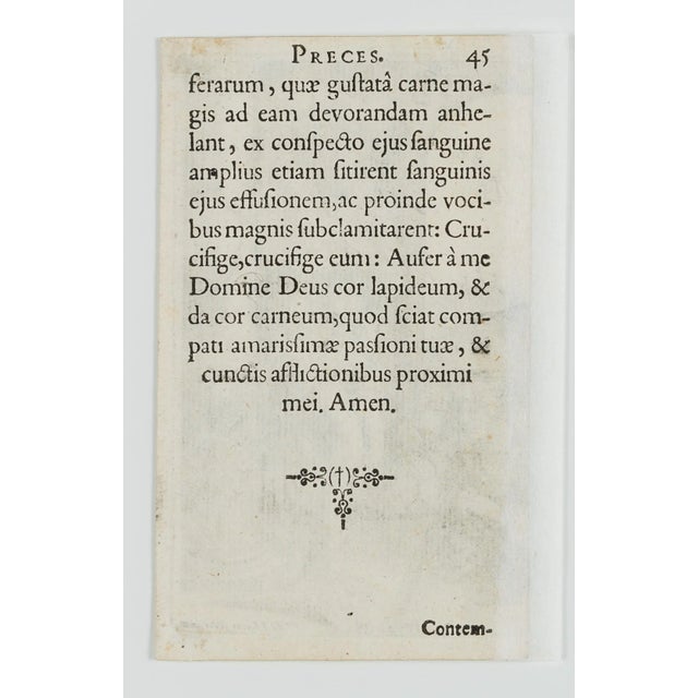 After Dürer, J. Goosens, The Man of Sorrows at the Pillar, 17th-Century, Copper on Paper For Sale - Image 4 of 5