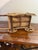 Vintage 1940s Adirondack Western Twig and Bark Handmade Covered Wagon Folk Art With Four Handcarved Wooden Horses and Two Drivers Figures For Sale In Dallas - Image 6 of 12