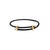 Metal Black Elegance Adjustable Gold Rope Bracelet For Sale - Image 7 of 9