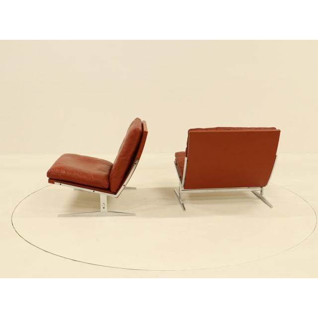 Animal Skin Model BO 561 Easy Chair by Preben Fabricius & Jorgen Kastholm for Bo-Ex, 1960s For Sale - Image 7 of 18