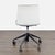 2010s Andreu World Modern Green Office Chair With Wheels For Sale - Image 5 of 9