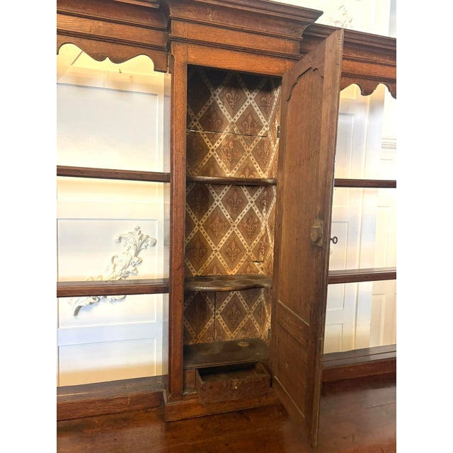 Antique Georgian Lancashire Oak Dresser and Plate Rack, 1780 For Sale - Image 18 of 18