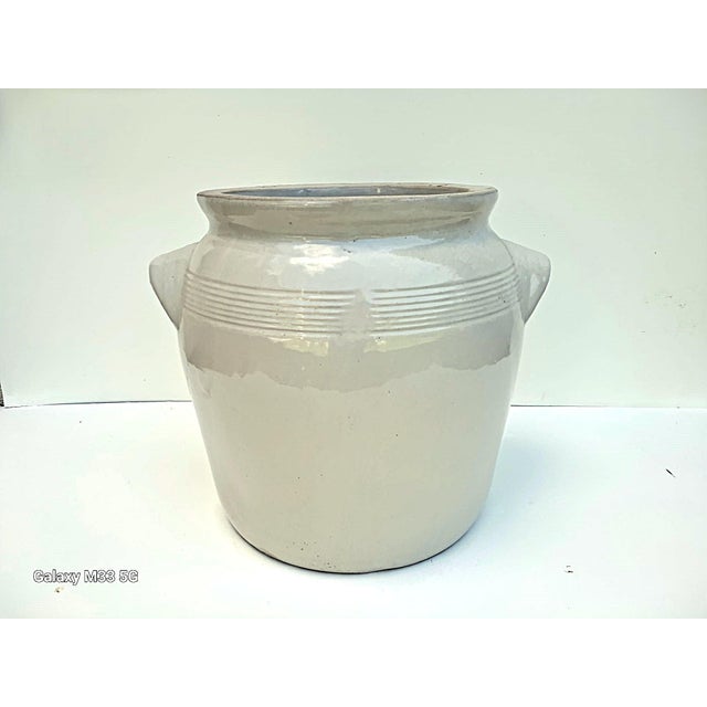 Ceramic French Stoneware Confit Pot For Sale - Image 7 of 7