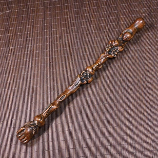 Dimensions: Length 41 cm (16.1") x Width 4 cm (1.6") Material: Solid Hardwood (Huali Rosewood) Style: Chinese,...