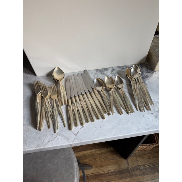 1920s 1920s Silver Community Flight Silverware Set From Early - Set of 57 For Sale - Image 5 of 5