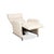 Animal Skin Bico Lounge Chair in Cream Leather from Cor For Sale - Image 7 of 18