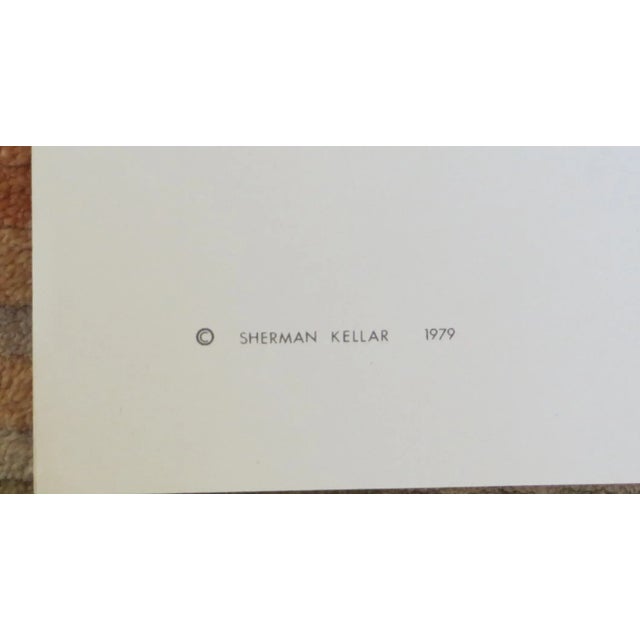 1979 "Cape Cod Interior" Abstract Serigraph by Seong Moy For Sale In San Francisco - Image 6 of 7