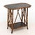 Chinoiserie Lacquered Bamboo Two-Tier Side Table For Sale - Image 9 of 9