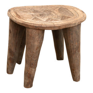 Rustic Farmhouse Antique African Table