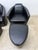 Enzo Luca Art Deco Revival Leather Lounge Chairs and Footrests, 1990s - A Pair For Sale - Image 13 of 18