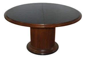 Art Deco Style Round Table by Grange, 1980