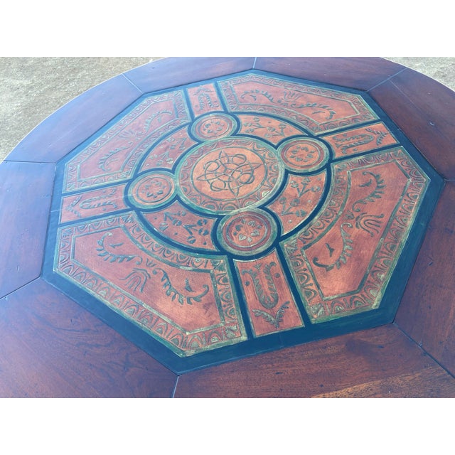 Vintage English Eight-Legged Inlaid Dining Accent Table For Sale - Image 14 of 18