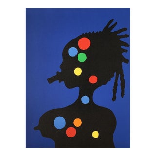 2008 José De Guimaraes Série Brazil VI Signed Lithograph For Sale