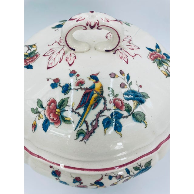 Late 19th Century Antique Phoenix Soup Tureen from Villeroy & Boch Mettlach, 1895 For Sale - Image 5 of 14