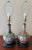 Green Mid 20th Century Famille Rose Lamps - A Pair For Sale - Image 8 of 15