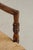Country French Triple Back Rush Seat Settee For Sale - Image 17 of 18