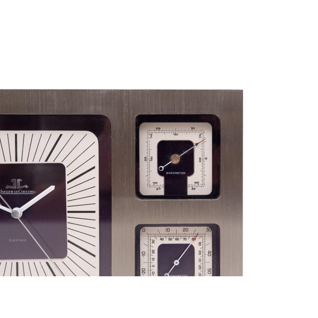 Vintage Weather Station Timepiece by Jaeger-Le-Coultre, 1970 For Sale - Image 10 of 12