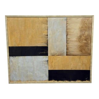 Soyeon for Z Gallerie “Flatiron” Abstract Canvas Artwork For Sale