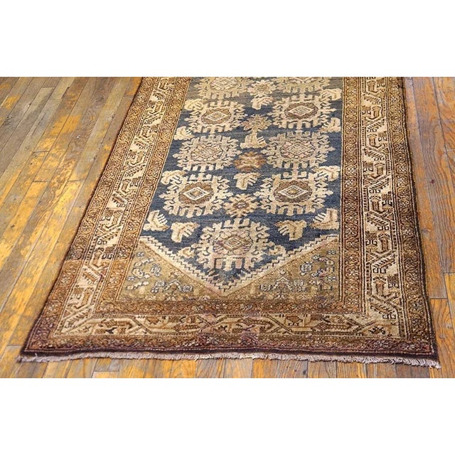 Early 20th Century Persian Malayer Carpet ( 3' x 16'6" - 92 x 503 ) For Sale - Image 4 of 5