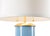 Brighten your home with this charming transitional table lamp. Savannah features a colorful glass cylinder with a dazzling...
