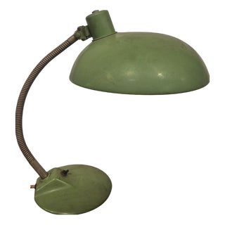 Bauhaus Desk Lamp in Green, 1920s For Sale
