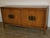 1960s Vintage Mid-Century Maple Buffet Credenza With Ornate Brass Key Knobs For Sale - Image 10 of 13
