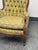 Mid 20th Century Louis XV Style Tufted Bergère Armchair, Vintage For Sale - Image 5 of 12