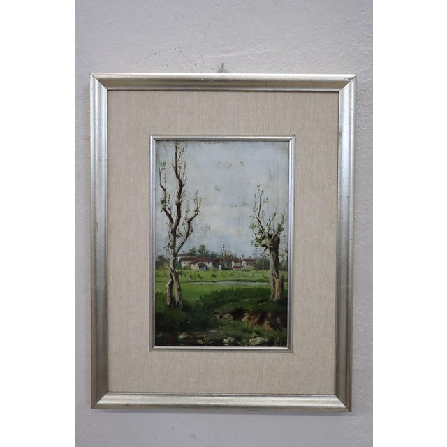 We are pleased to present this series of two oil paintings on board. The painting style suggests an early 20th-century...