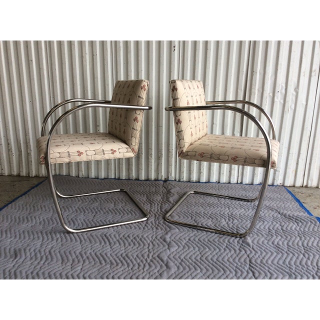 Brno Tubular Chrome Chairs for Knoll A Pair Chairish