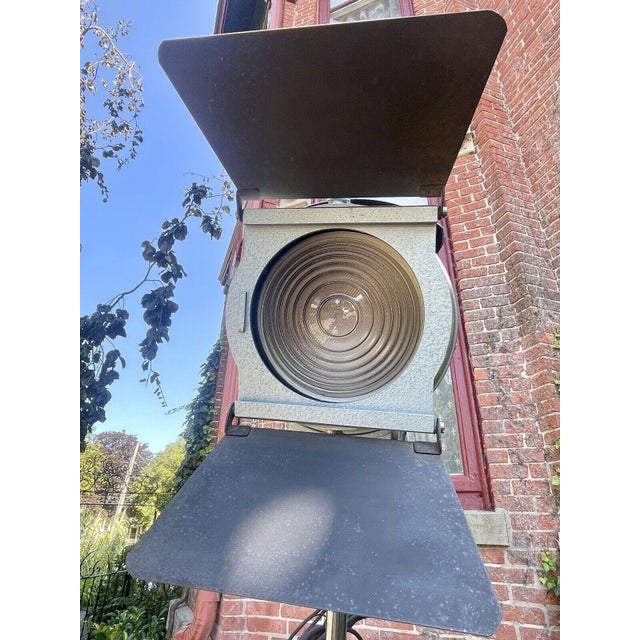 Vintage Mid Century Modern Italian Studio Light Industria Fototecnica Firenze Italy For Sale - Image 10 of 18