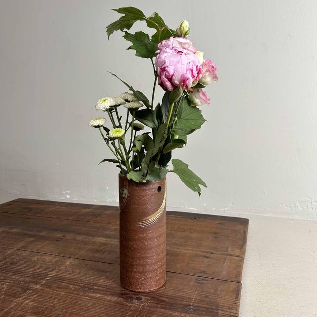 Japanese Ikebana Flower Vase, 1960s For Sale - Image 6 of 18