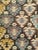 Vintage Persian Qazvin Tribal Kilim Runner, Handwoven Allover Paisley Pattern, Brown & Ivory, 4’ x 18’ For Sale - Image 15 of 17