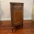 Wood 18th Century Neoclassical Inlaid Mahogany Demilune Cabinet For Sale - Image 7 of 12